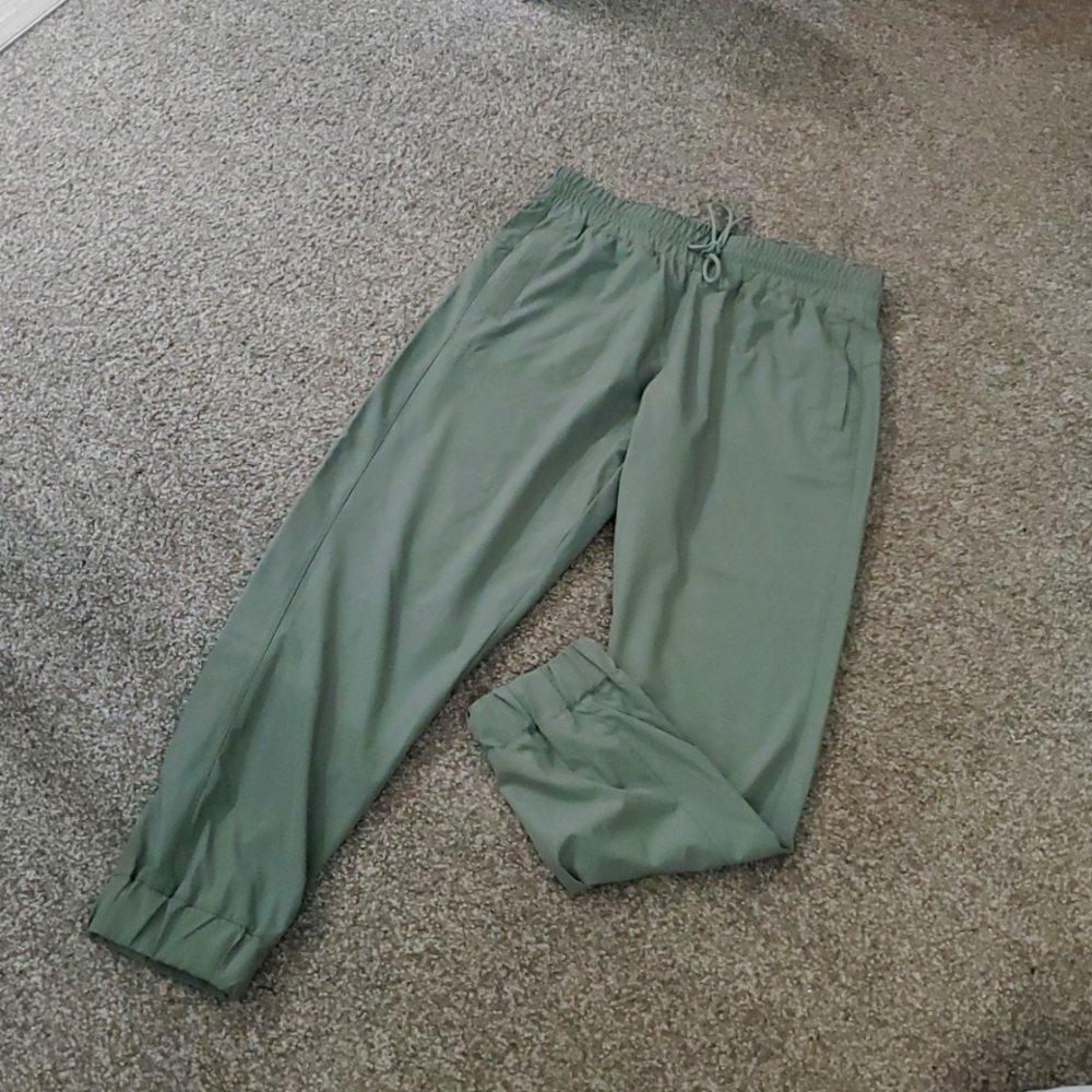 White Birch Olive  Joggers